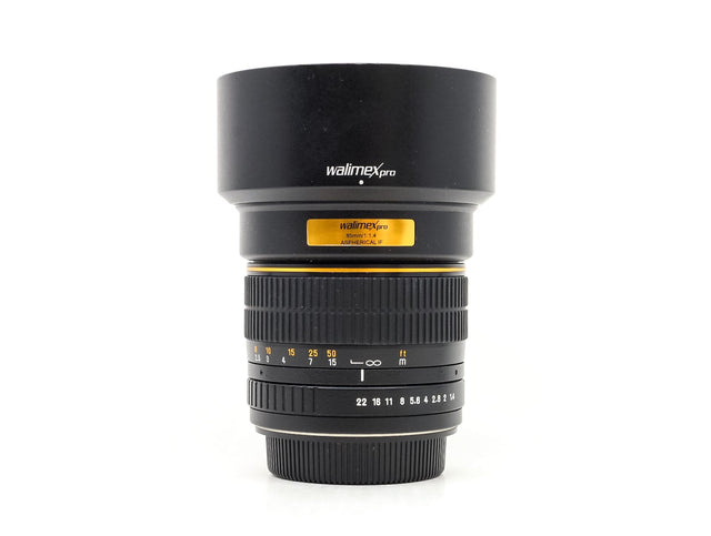 Walimex Pro 85mm f/1.4 IF - Canon EF Fit - segunda mano - excelente estado - foto principal - SKU 3784425 - Camera Market