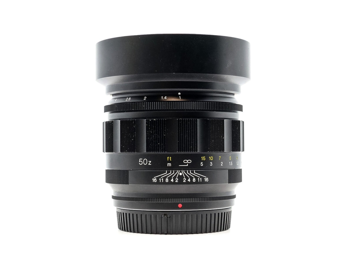 Voigtlander Nokton 50mm f/1.0 - Nikon Z Fit · Hauptbild