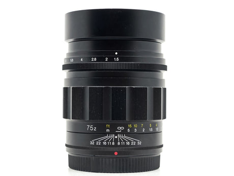 Voigtlander Nokton 75mm f/1.5 ASPH - Nikon Z Fit