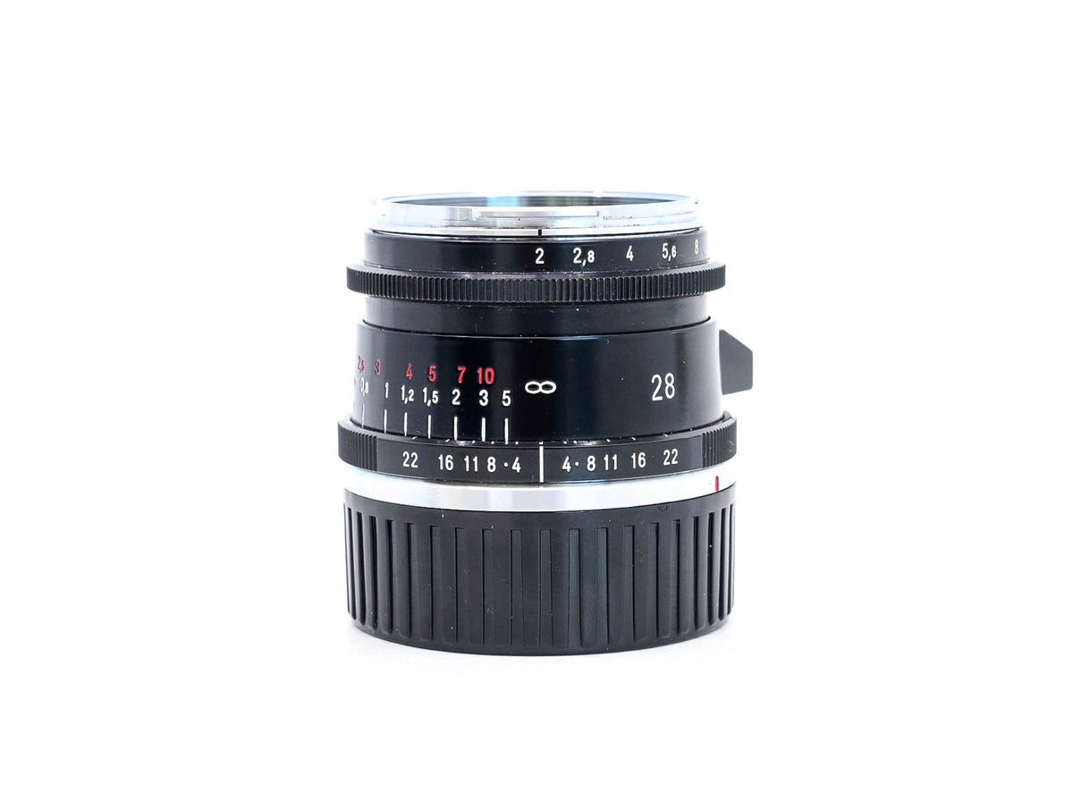 Voigtlander Ultron 28mm f/2 Aspherical VM Type II - Leica M Fit · immagine principale