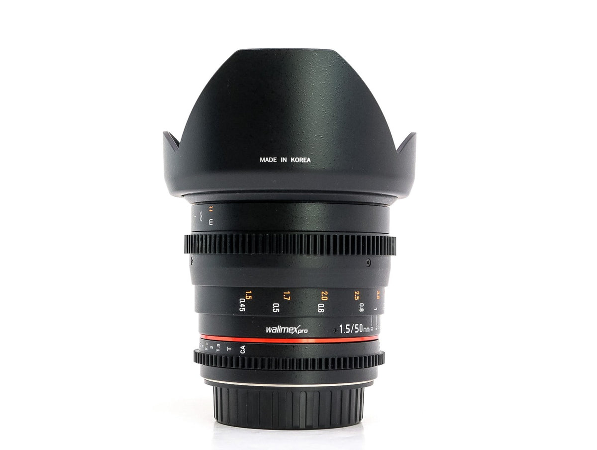 Walimex Pro 50mm T1.5 Cine - Canon EF Fit · image principale