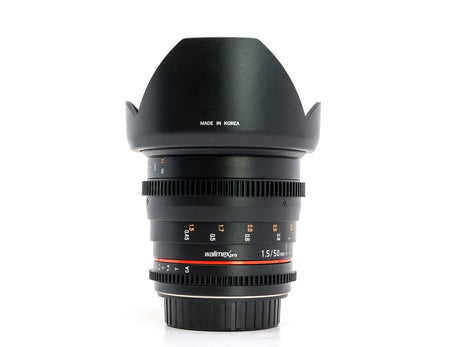 Walimex Pro 50mm T1.5 Cine - Canon EF Fit