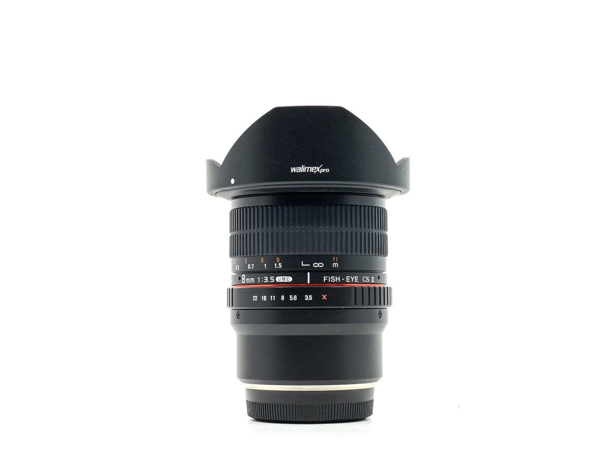 Walimex Pro 8mm F/3.5 UMC CS II - Fujifilm X Fit · Hauptbild