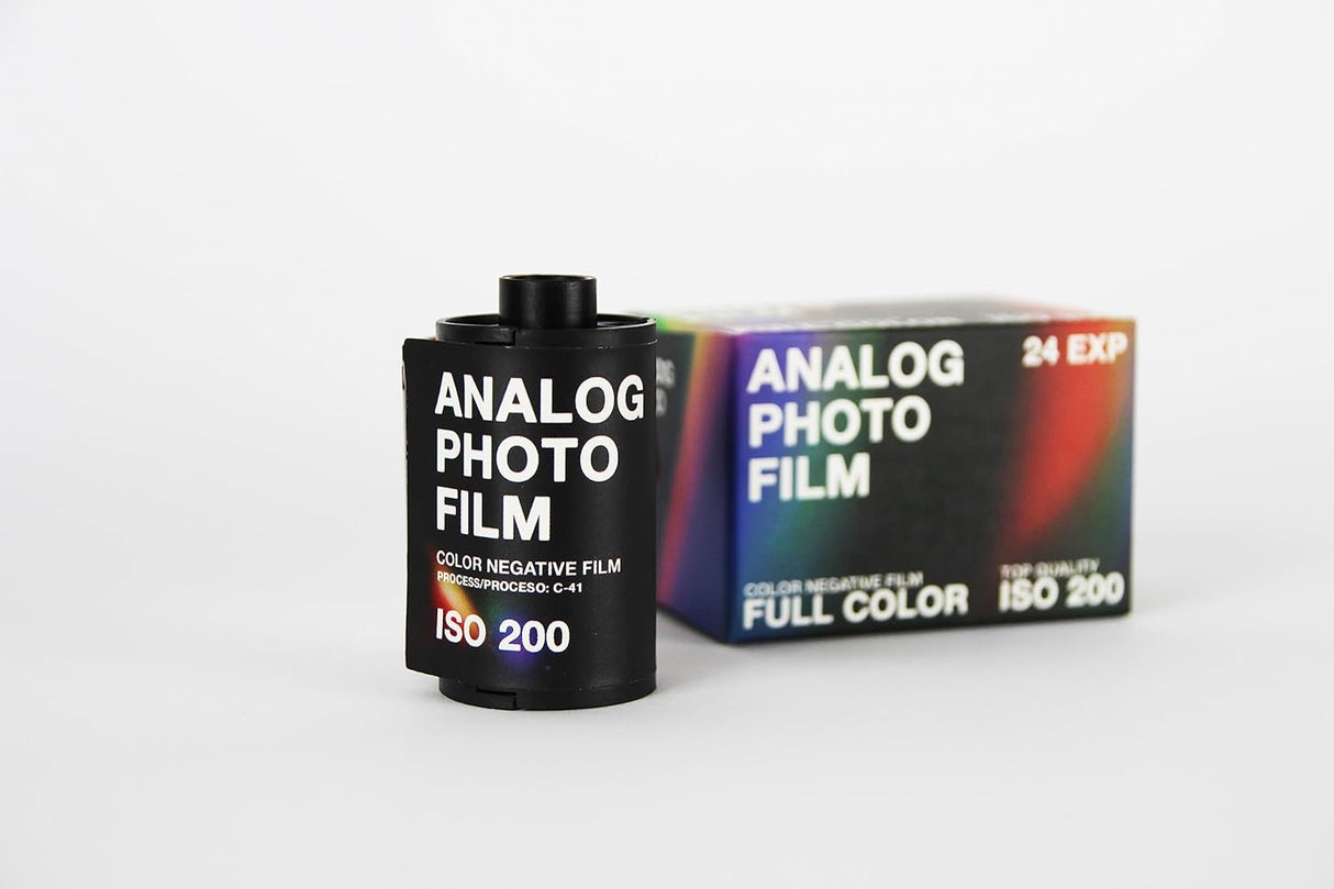 35mm Color Photographic Film (24-exposure roll/ISO 200) - Analog Photo 