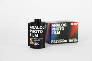 35mm Color Photographic Film (24-exposure roll/ISO 200) - Analog Photo 