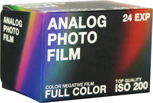 35mm Color Photographic Film (24-exposure roll/ISO 200) - Analog Photo 