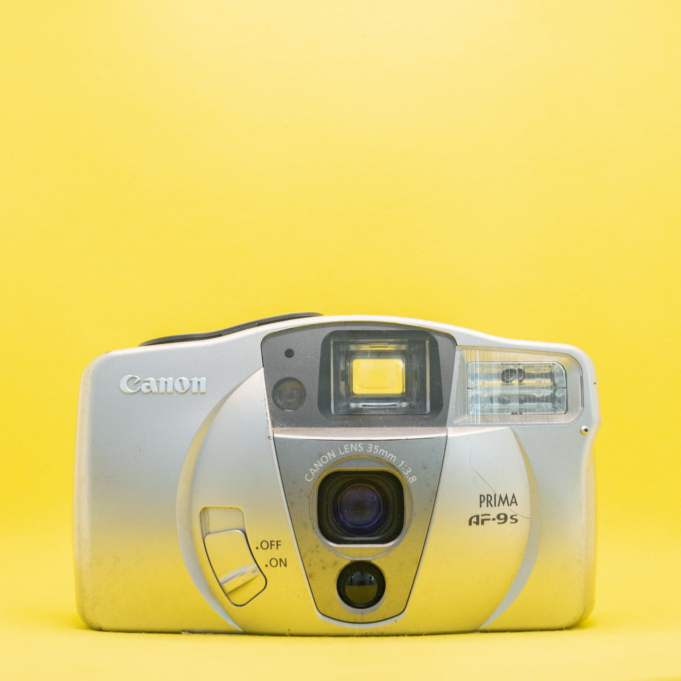 Canon Prima AF-9s – Vintage Kompakte 35mm Analogkamera · Hauptbild