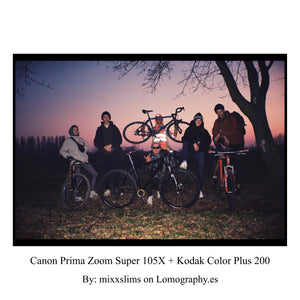 Canon Prima Super 105X - Fotocamera compatta a pellicola 35 mm vintage